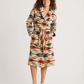 Pendleton Women's Wyeth Trail Cotton Terry Velour Robe