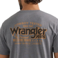 Wrangler Men's Cowboy Tested Graphic Short Sleeve Tee - Grey Heather