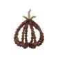 Brown Wooden Beaded Pumpkin