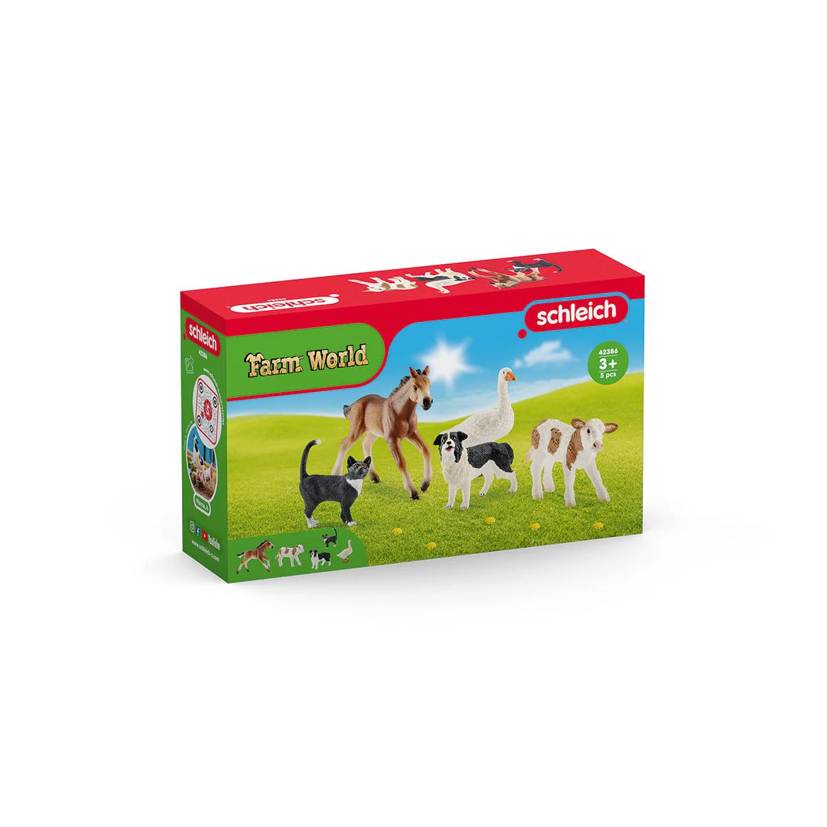 Assorted Farm World Animals Set