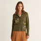 Pendleton Women's Souvenir Cardigan - Dark Olive