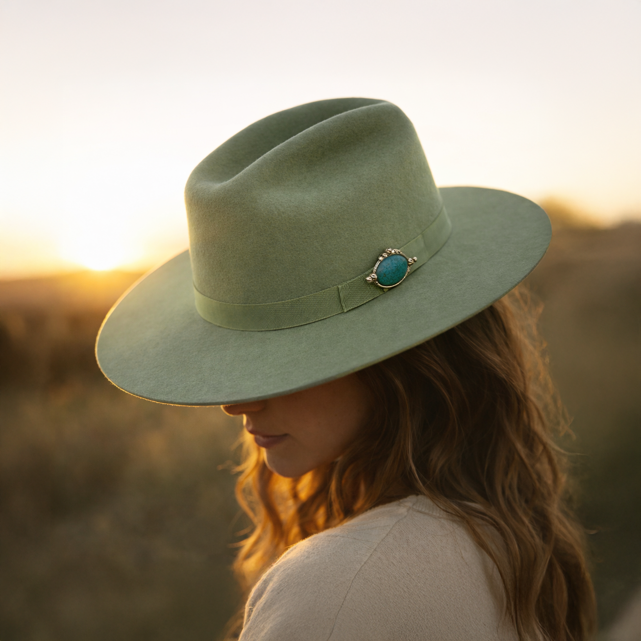 Lainey Wilson x Charlie 1 Horse "Little Lime" Fashion Hat