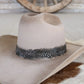 Western Feather Hat Band - Birch