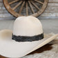 Western Feather Hat Band - Birch