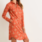 Pendleton Women's Cowgirl Lattice Gambler Shirt Dress