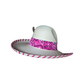 Country Girl Gus Palm Hat - Pink