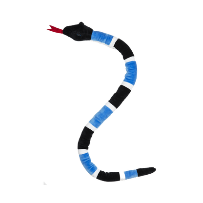 34" Dark Slither Snake Plush