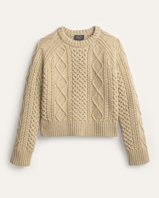 Pendleton Women's Fisherman Donegal Wool Sweater