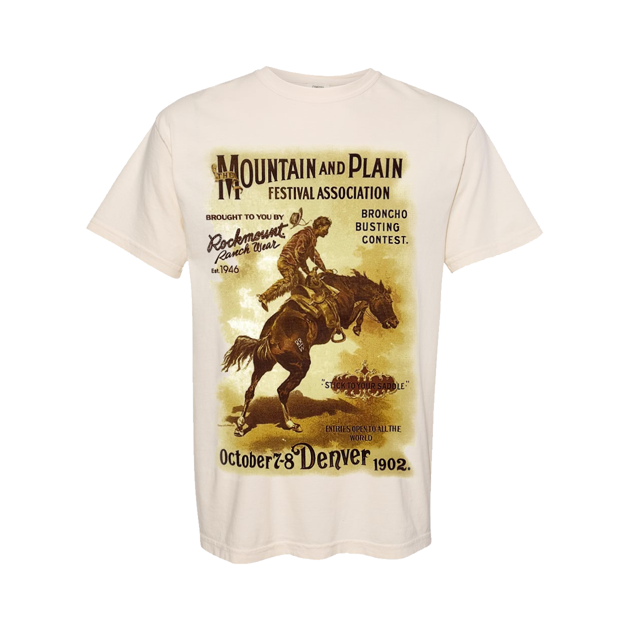 Rockmount Men's Mountain & Plain Festival Association Western T-Shirt