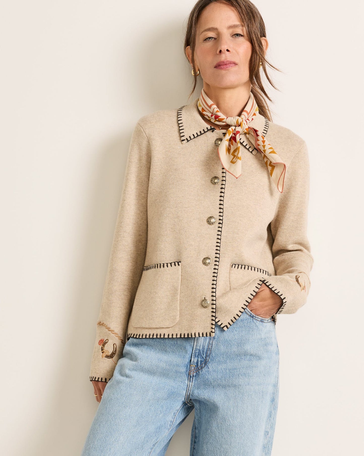 Pendleton Women's Western Souvenir Cardigan