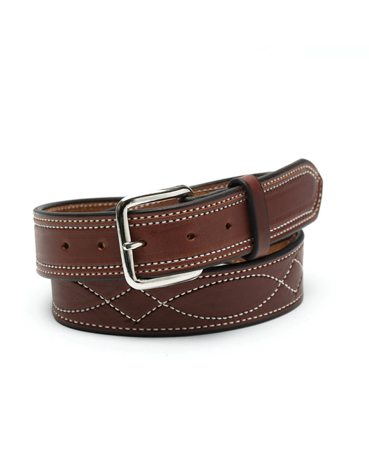 Texas Saddery Gunfighter Leather Belt