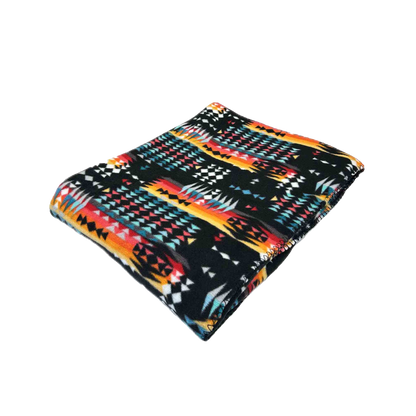 Rockmount Native Pattern Fleece Western Blanket