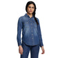 Pendleton Women's Chambray Gambler Shirt - Medium Blue