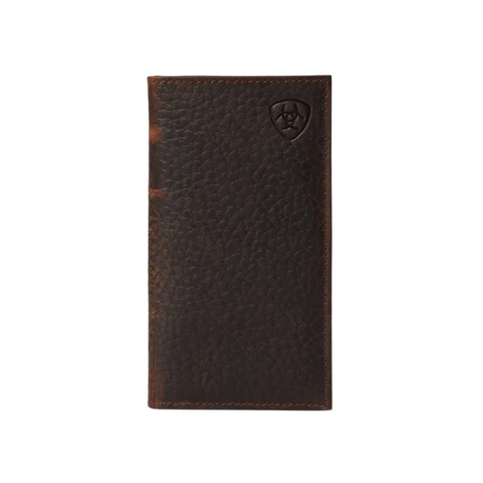 Ariat Men's Shield Logo Brown Rodeo Wallet