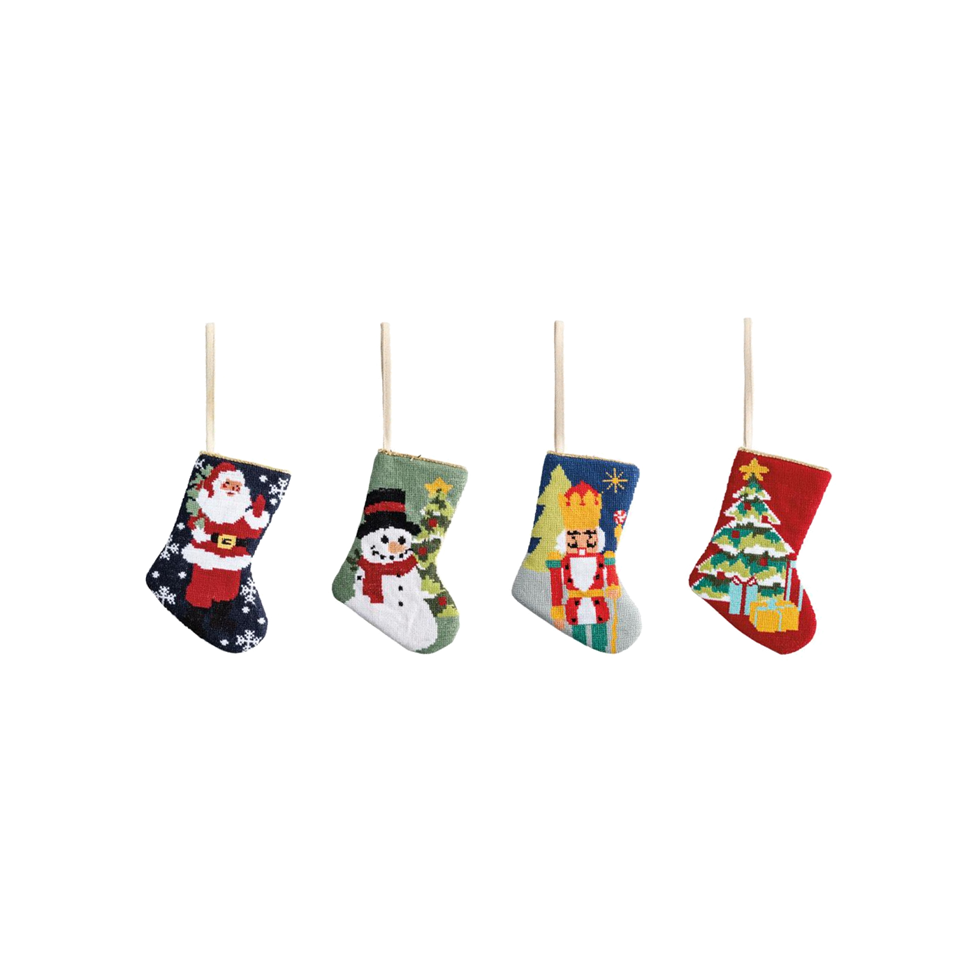 Needle Point Stocking Ornament