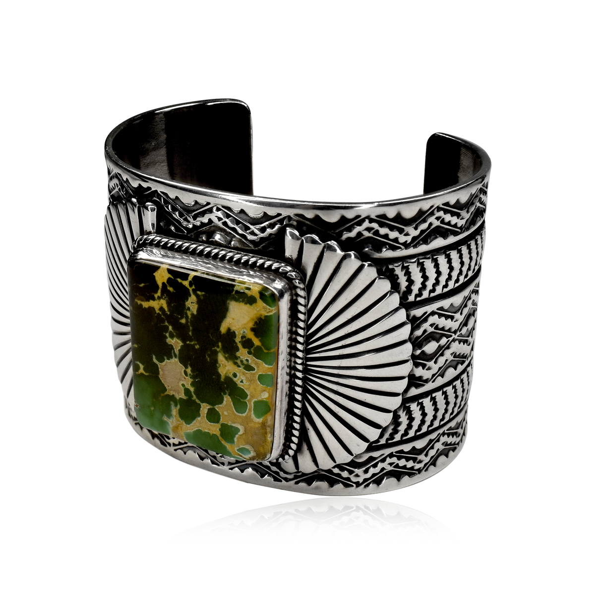 Carico Lake Turquoise Cuff by Daniel Sunshine Reeves