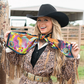 Fringe "Queen of the Rodeo" by Amy Moorhouse Silk Wild Rag