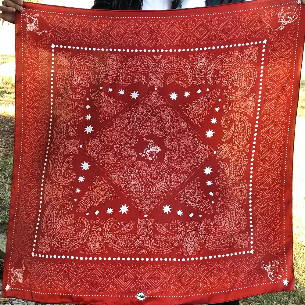 Fringe "Banditos" Silk Wild Rag