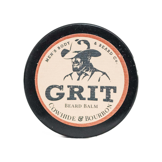 Grit Beard Co. Beard Balm - Cowhide & Bourbon