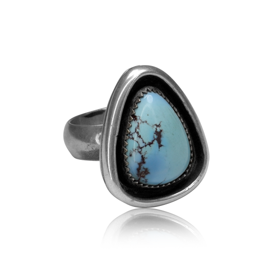 Golden Hills Teardrop Ring by Justin Biltonen