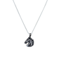 Coreen Cordova Silver Horse Head Pendant