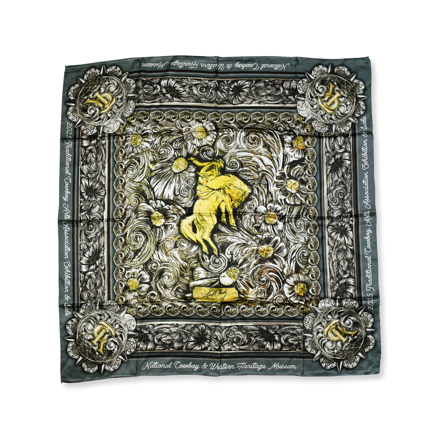 2025 Traditional Cowboy Arts Association Exhibition & Sale Collectors' Wild Rag: Scott Hardy