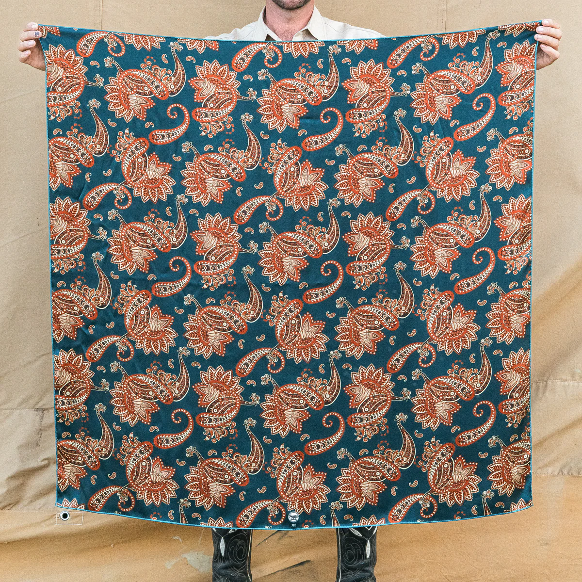 Fringe "Cattleman" Silk Ranchi Rag™