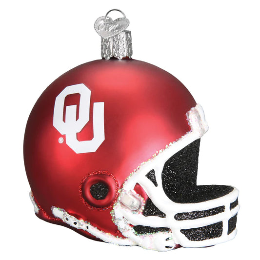 OU Football Helmet Ornament