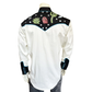 Rockmount Men's Vintage Cactus & Stars Chain Stitch Embroidery Western Shirt