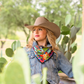 Fringe "The Wait" by Courtney Robertson Silk Wild Rag