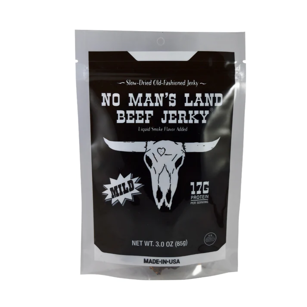 No Man's Land Beef Jerky - Mild - 2 oz