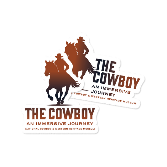 The Cowboy: An Immersive Journey Die-Cut Sticker