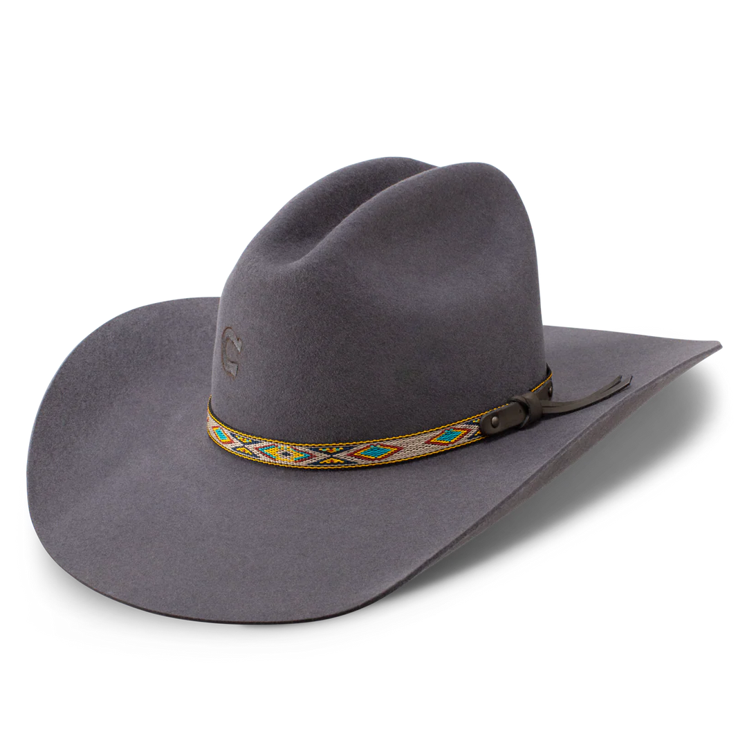 Charlie 1 Horse "Run Away Grey" Western Hat