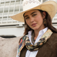 Fringe "Broken Spoke" by Dolan Geiman Silk Wild Rag