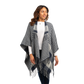 Plaid Fringe Wrap