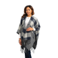 Plaid Fringe Wrap