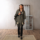 Plaid Fringe Wrap