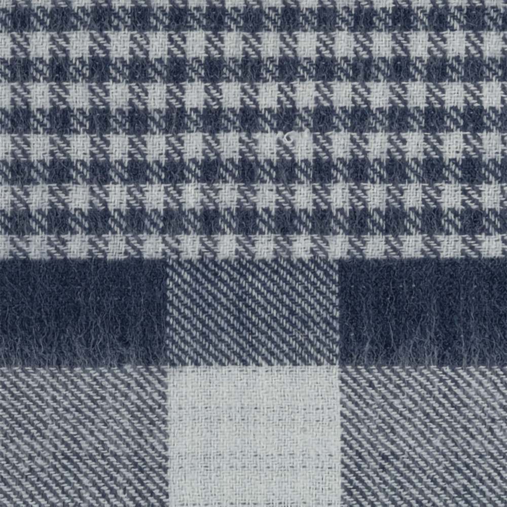 Plaid Fringe Wrap