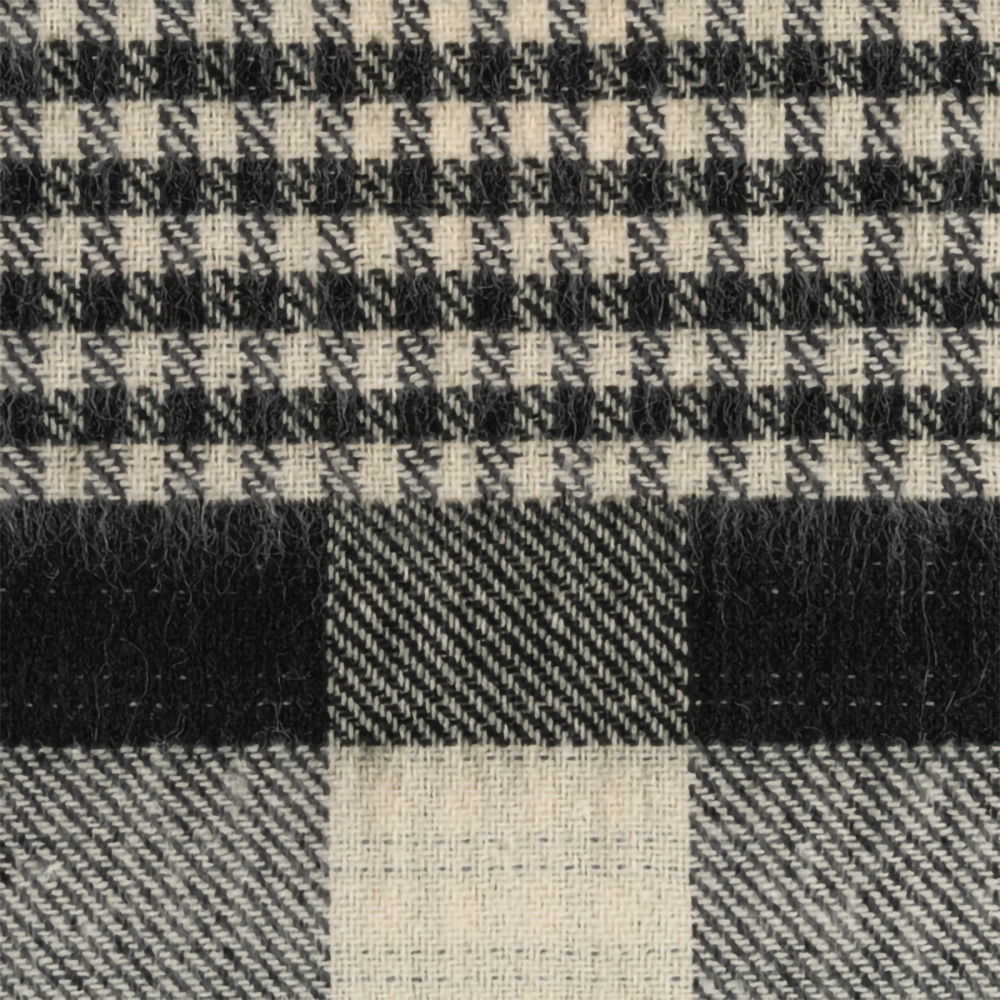 Plaid Fringe Wrap