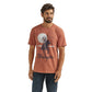 Wrangler Men's Desert Cowboy Graphic Short Sleeve Tee - Terra Cotta