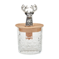 Antler Glass & Bottle Stopper Set