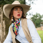 Fringe "The Wait" by Courtney Robertson Silk Wild Rag