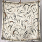 Fringe "Bits" Silk Wild Rag
