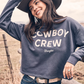 Wrangler Women's Cowboy Crew Cropped Hoodie