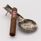 Stamped Cigar Ashtray by J. Alexander Rustic Silver