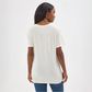 Wrangler Women's Spirit of the West Graphic Boyfriend Tee - Cream