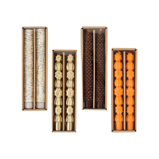 Autumn Taper Candle Set