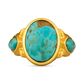 Christina Greene Iris Ring - Turquoise