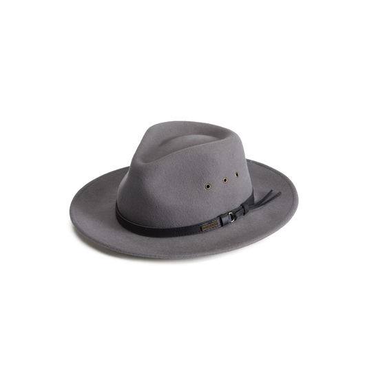 Pendleton Getaway Crushable Felt Hat - Charcoal Grey