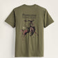 Pendleton Men's Century Rodeo Graphic Tee - Army/Brown